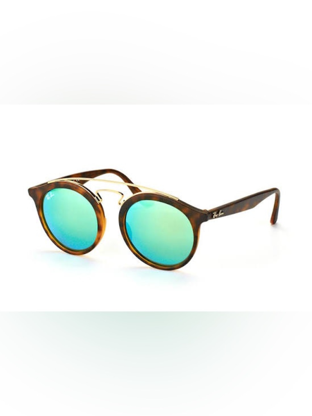 Ray-Ban Gatsby II Sunglasses with Green Mirror Lenses - Picture 1 of 6